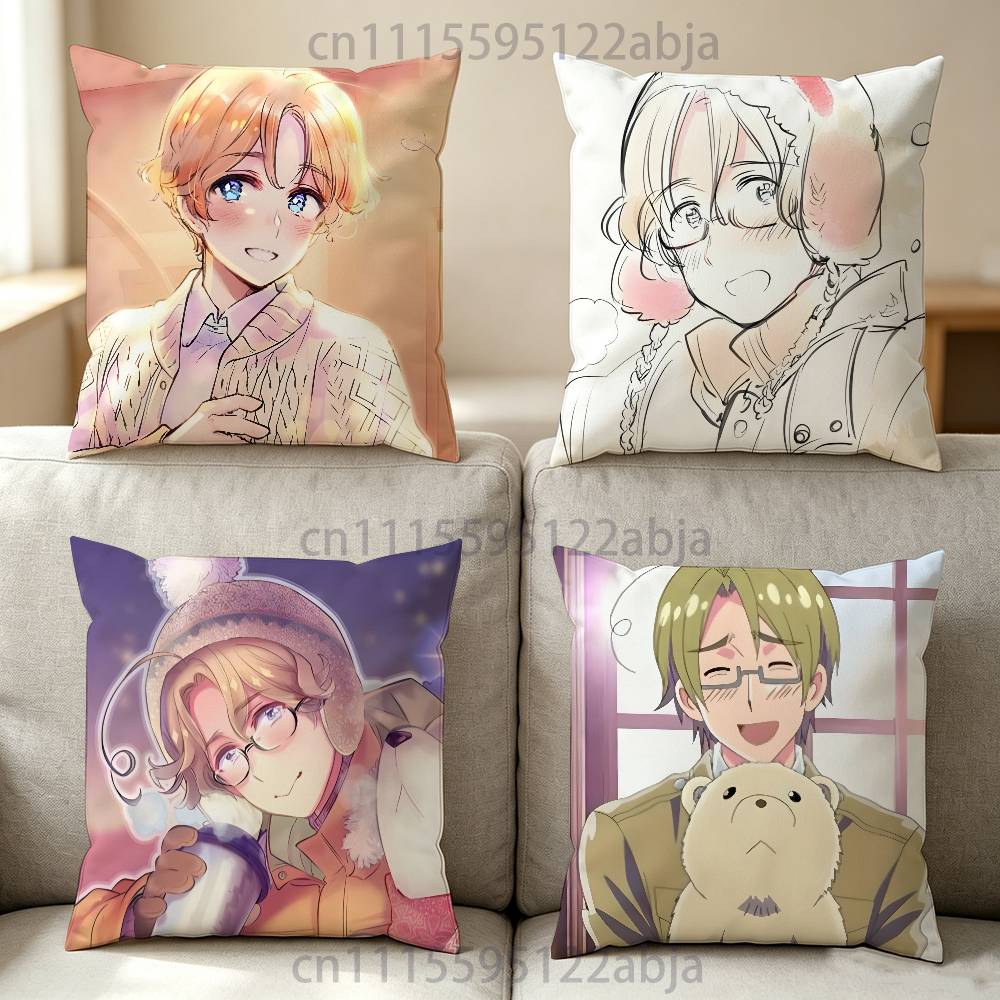 Home Textiles Canada - Kanada-a Hetalia-a Dekokissenbezug 40x40cm Dekoration DIY