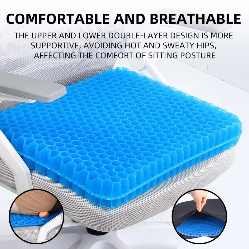Extra dickes Gel-Sitzkissen, a – Cooling Pillow Gel Bewertung und Preis