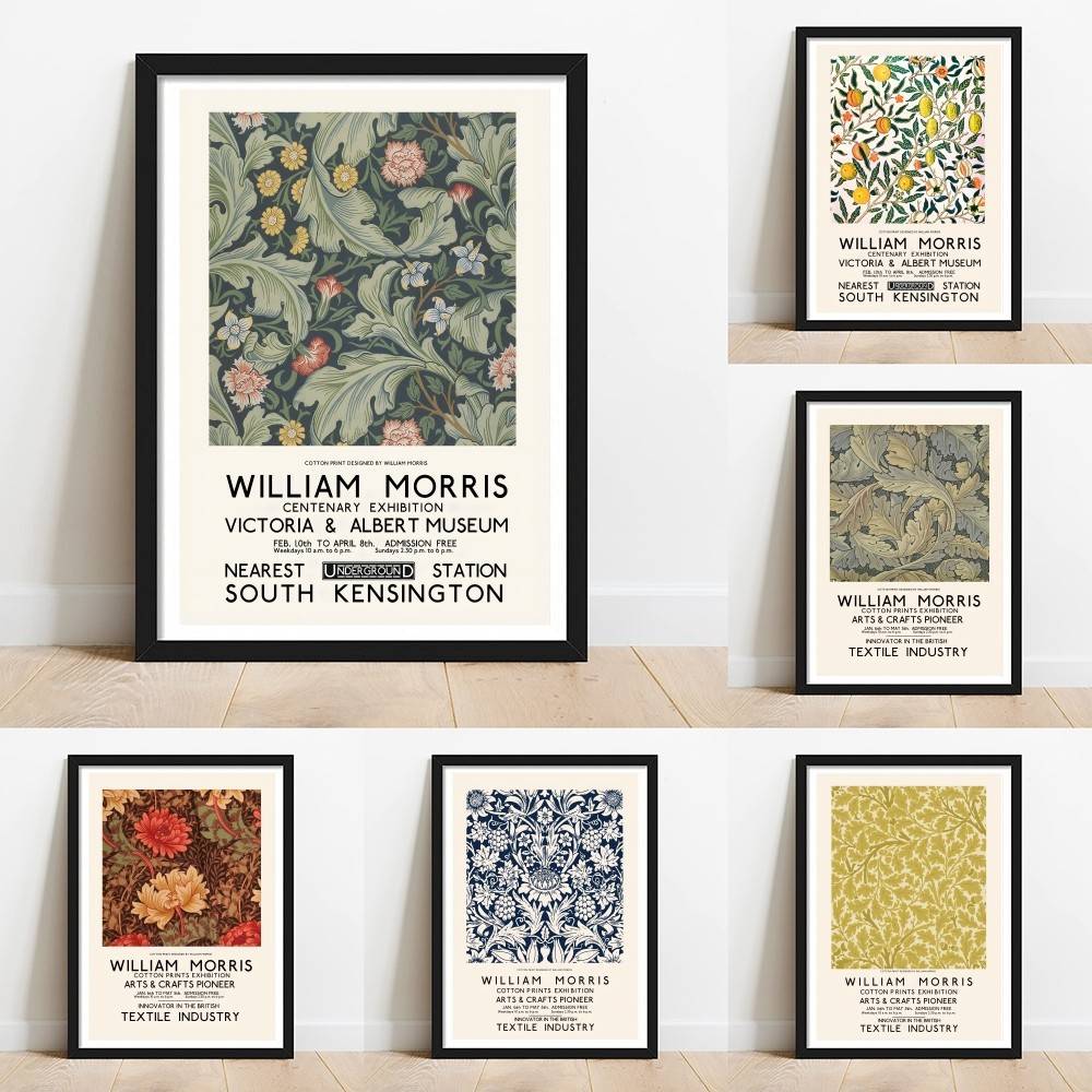 William Morris Vintage Blumen- – Home Textiles Exhibition Bewertung und Preis